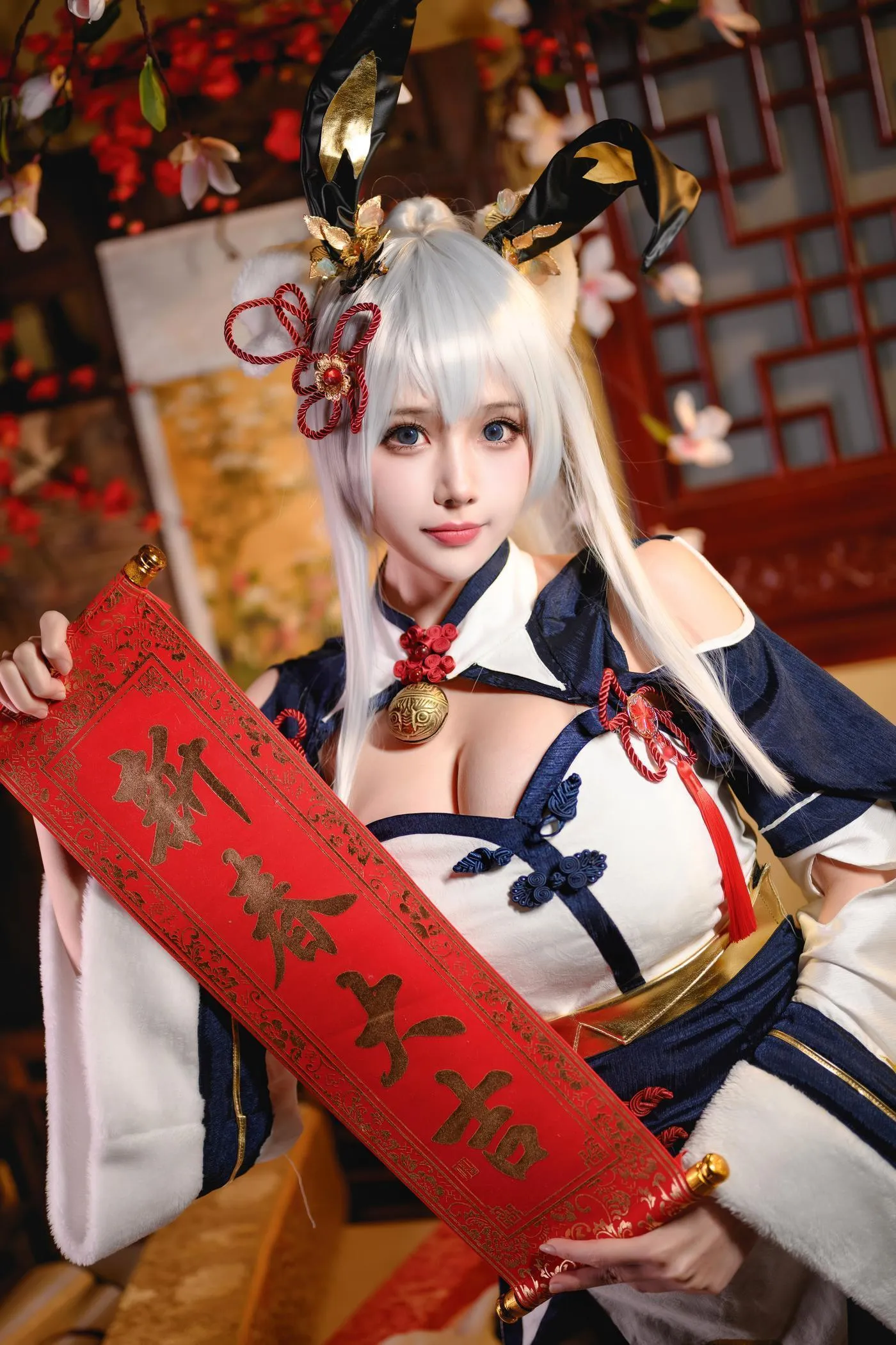 凛子酱 – NO.13 旗袍兔兔 [21P]插图5